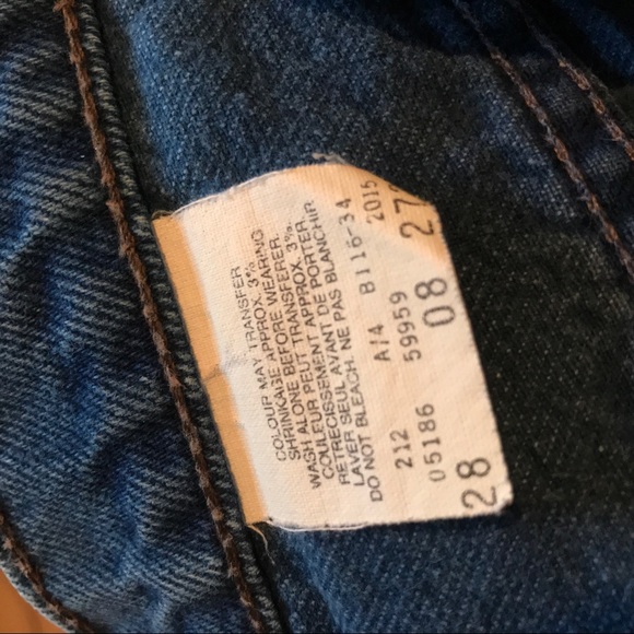 Levis high-waist denim shorts - Picture 7 of 9